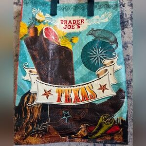 Trader Joe's Texas Themed Tote Bag - Multicolor